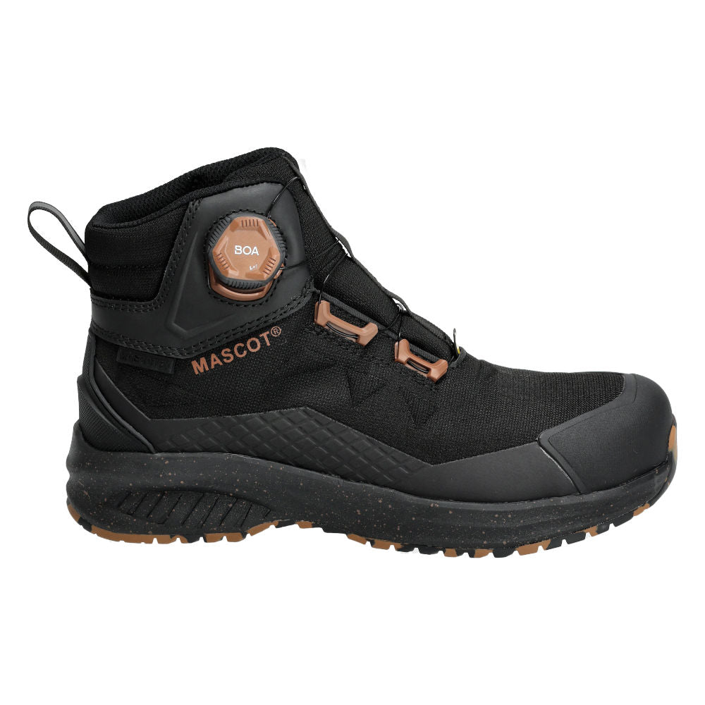 Mascot Sicherheitsstiefel S7S mit Boa Customized Schwarz F1602