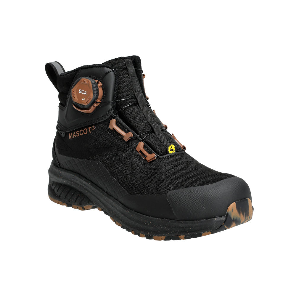 Mascot Sicherheitsstiefel S7S mit Boa Customized Schwarz F1602