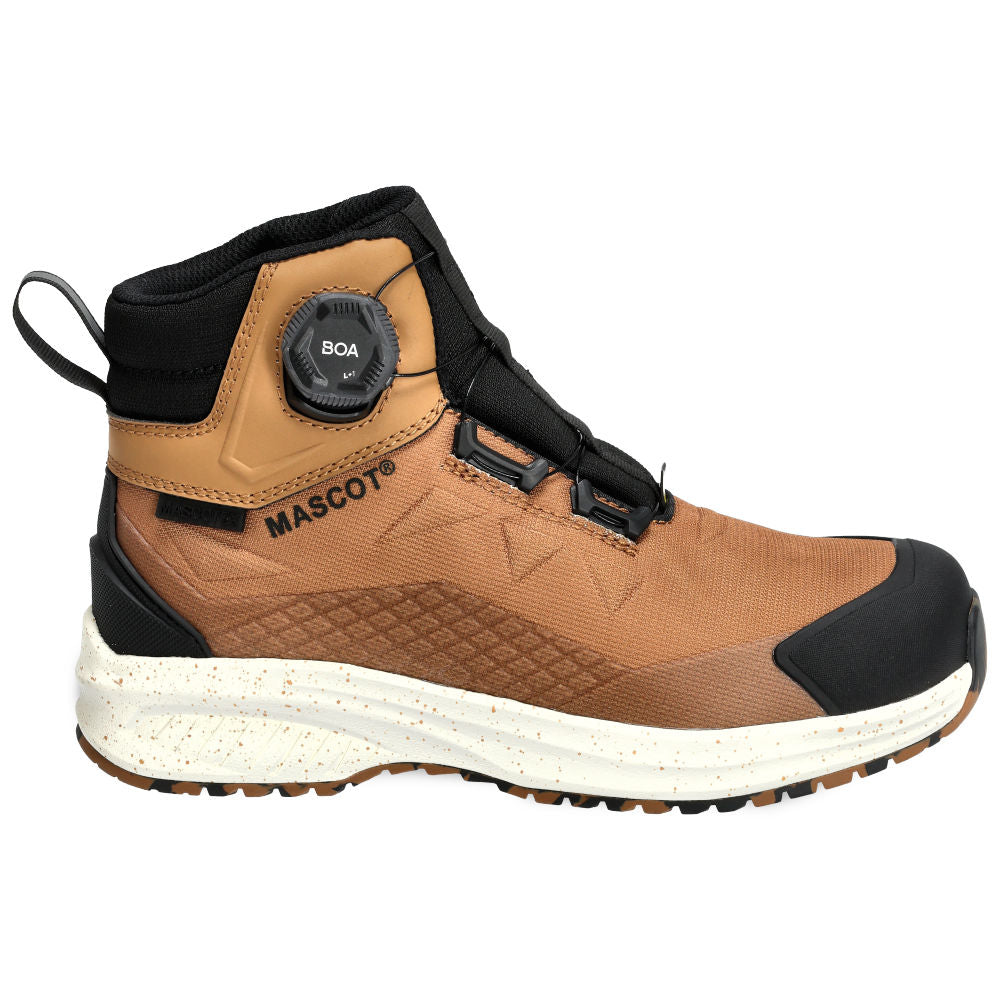 Mascot Sicherheitsstiefel S7S mit Boa Customized Nussbraun F1602