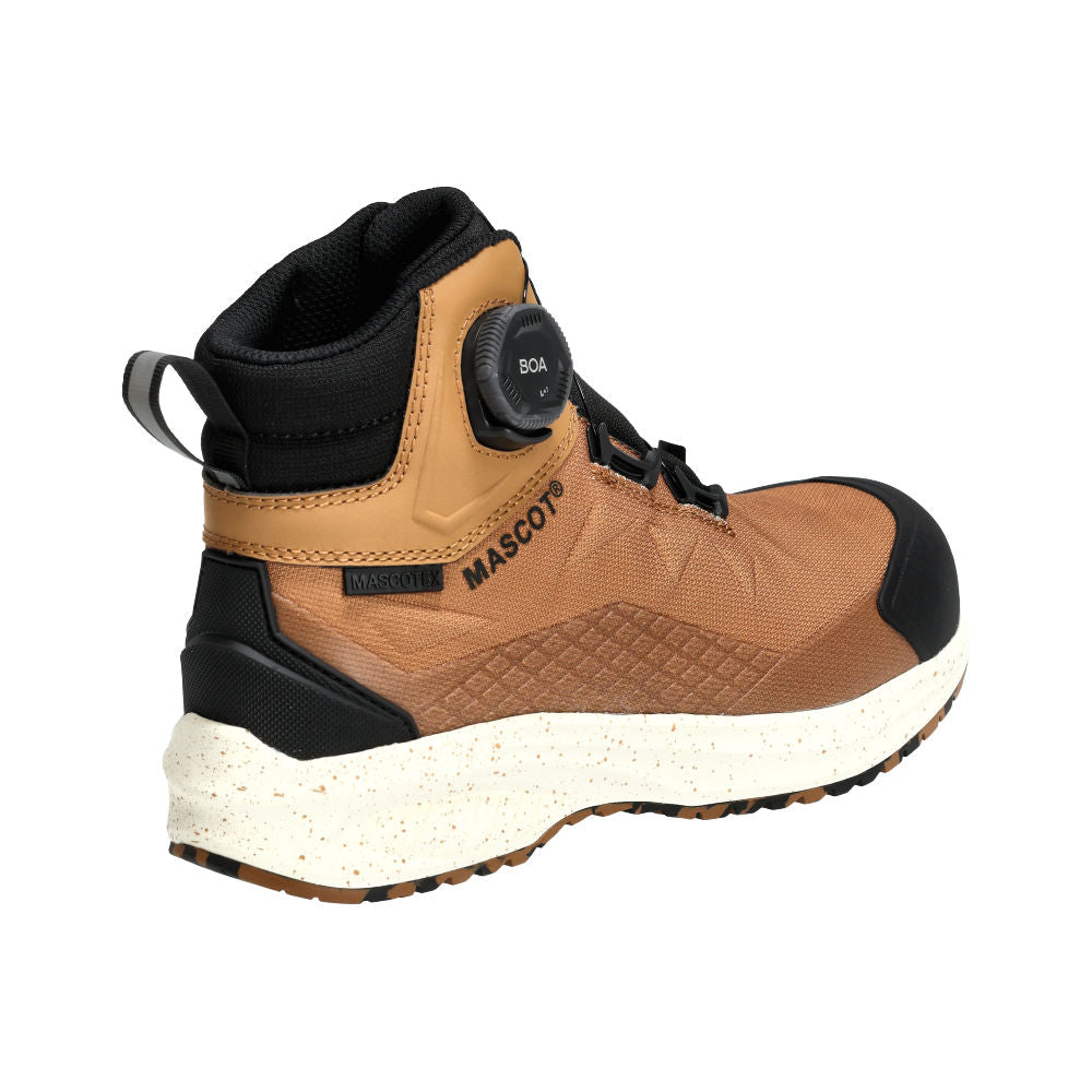 Mascot Sicherheitsstiefel S7S mit Boa Customized Nussbraun F1602