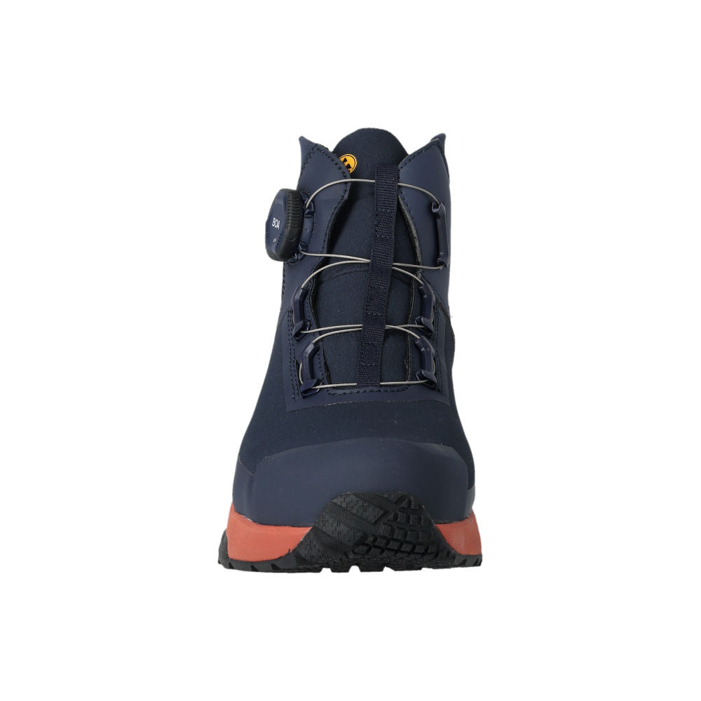 Mascot Sicherheitsstiefel S3S mit Boa Customized Schwarzblau/Bordeaux F1681