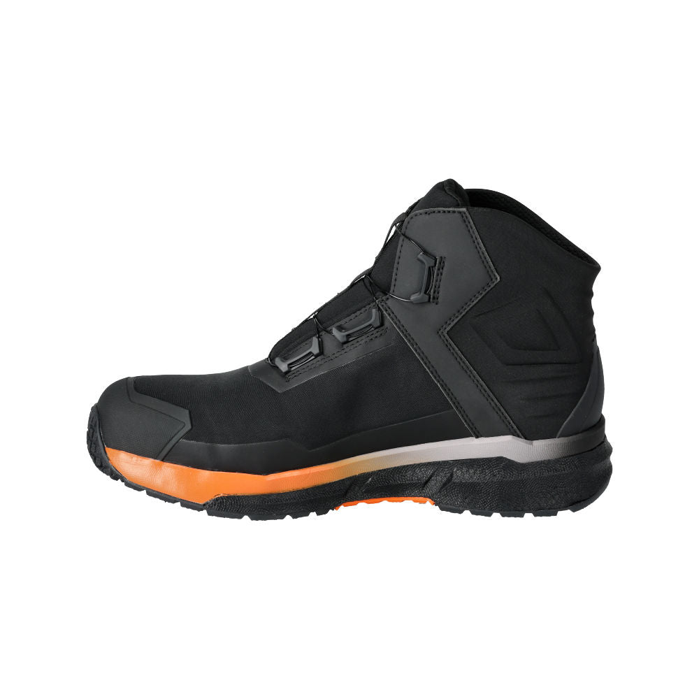 Mascot Sicherheitsstiefel S3S mit Boa Customized Schwarz/Orange F1681