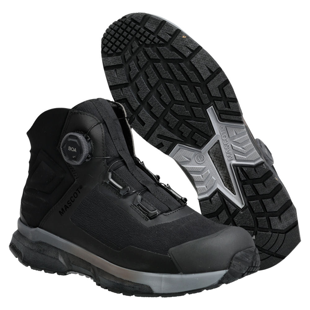 Mascot Sicherheitsstiefel S3S mit Boa Customized Schwarz F1681