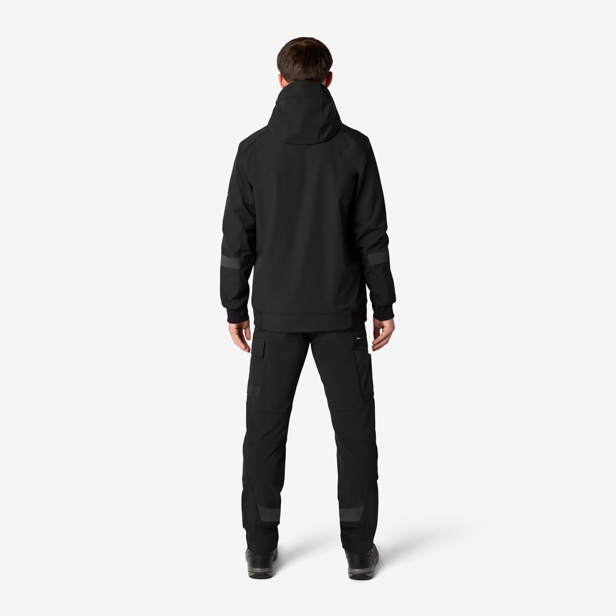 FHB Softshell Jacke Falko Arbeitsjacke Schwarz 79301