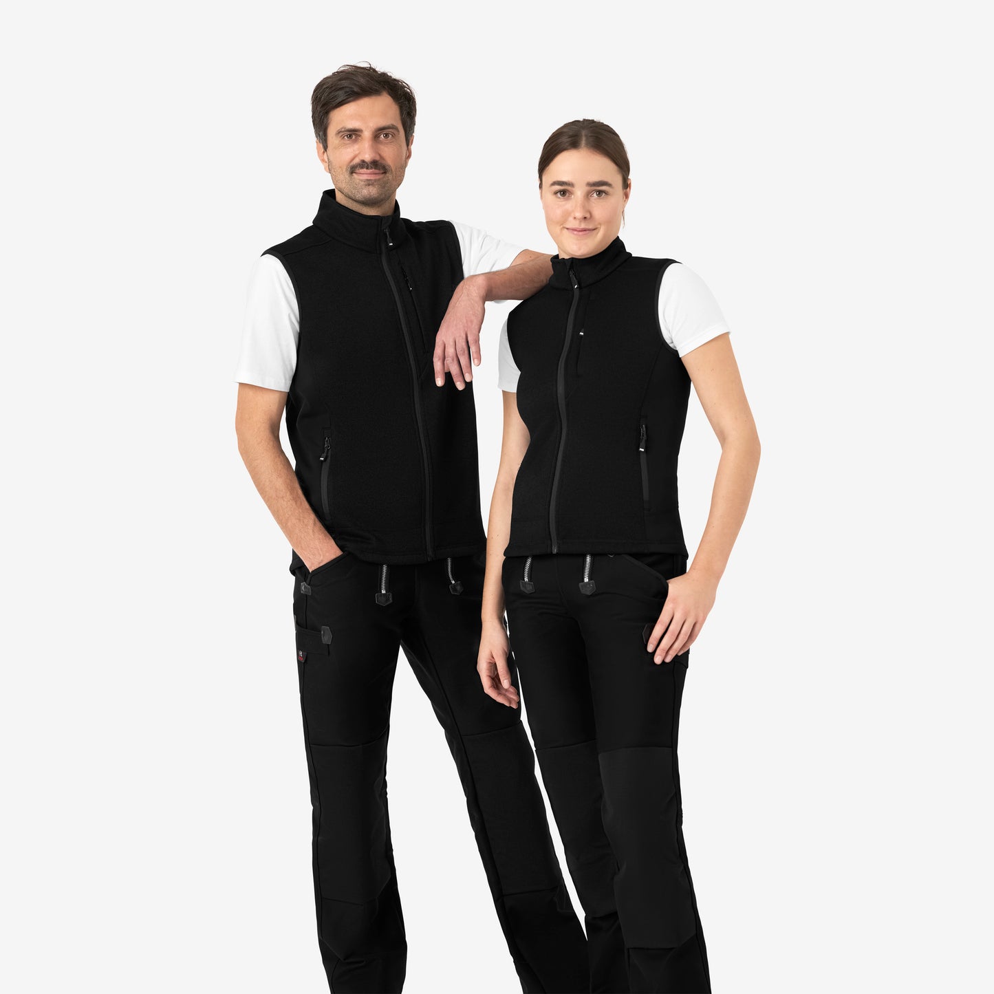 FHB Klaus Zunfthose Zwirn-Doppel-Pilot Schwarz 70086