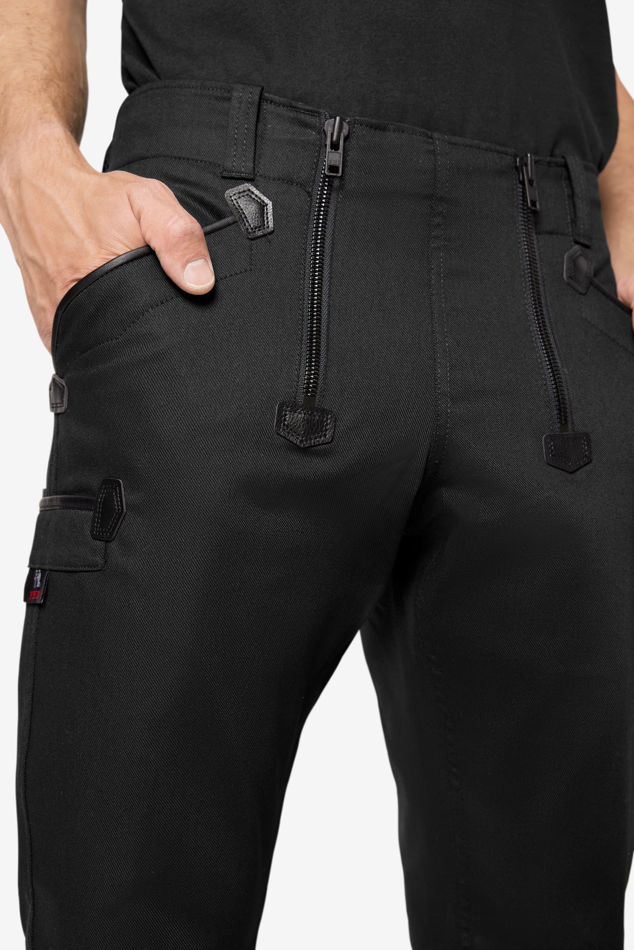 FHB Albert Zunfthose Stretch Schwarz 105445