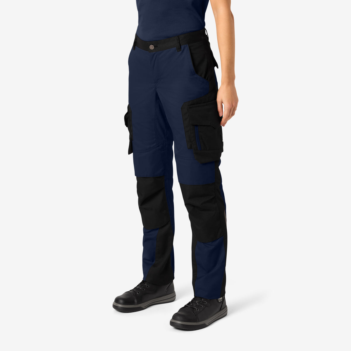 FHB Damen Arbeitshose Annette Marine/Schwarz 125610
