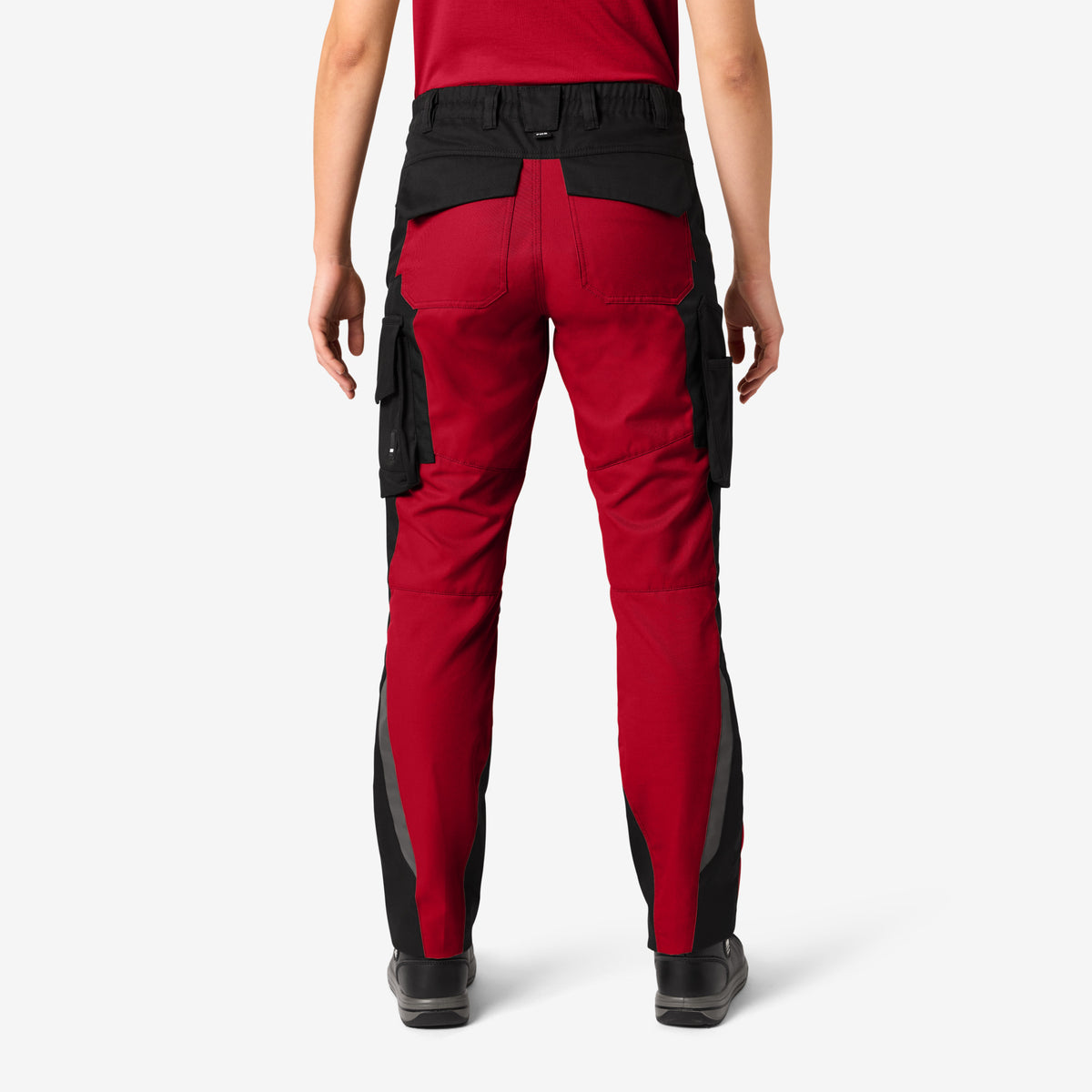 FHB Damen Arbeitshose Annette Rot/Schwarz 125610