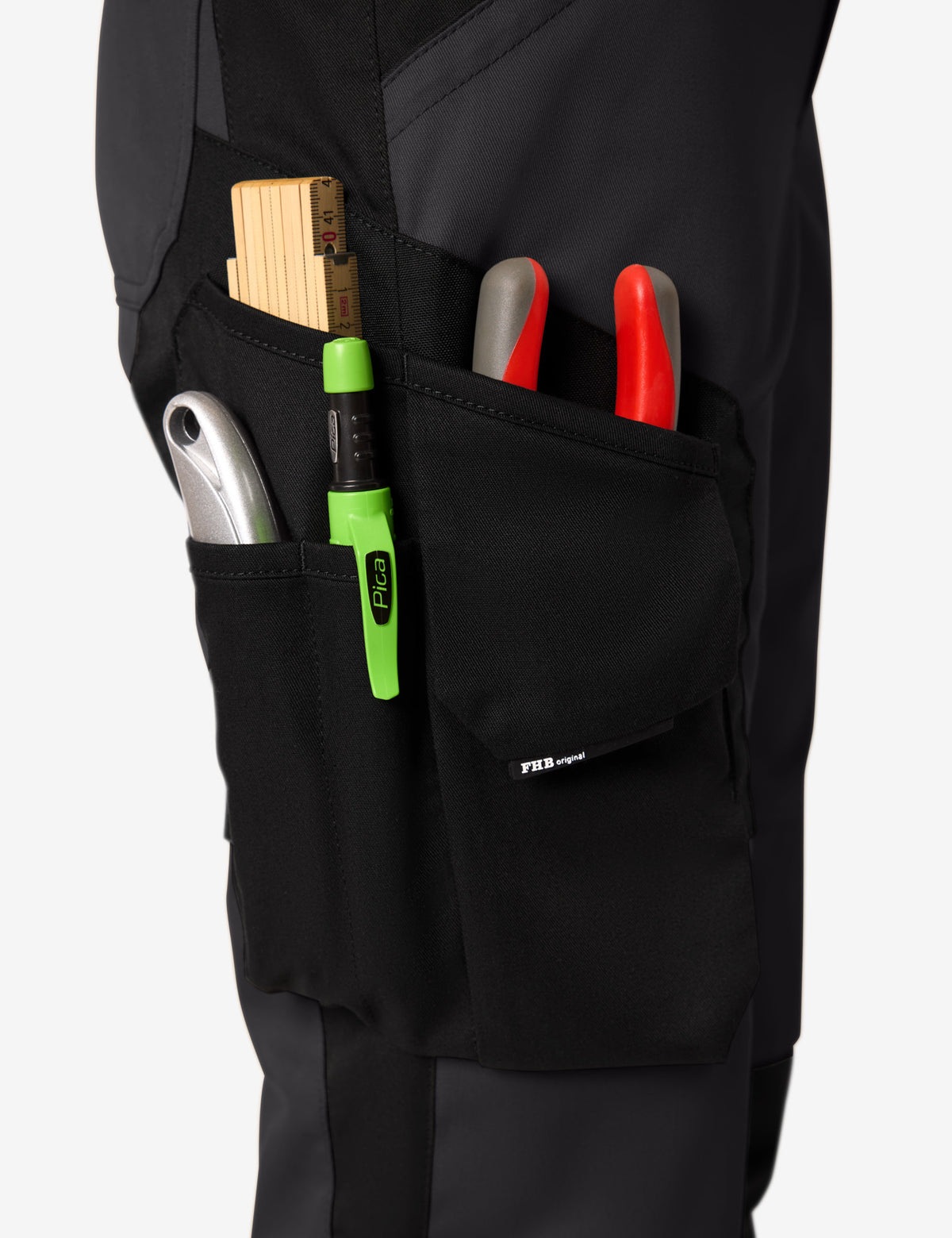 FHB Damen Arbeitshose Annette Anthrazit/Schwarz 125610