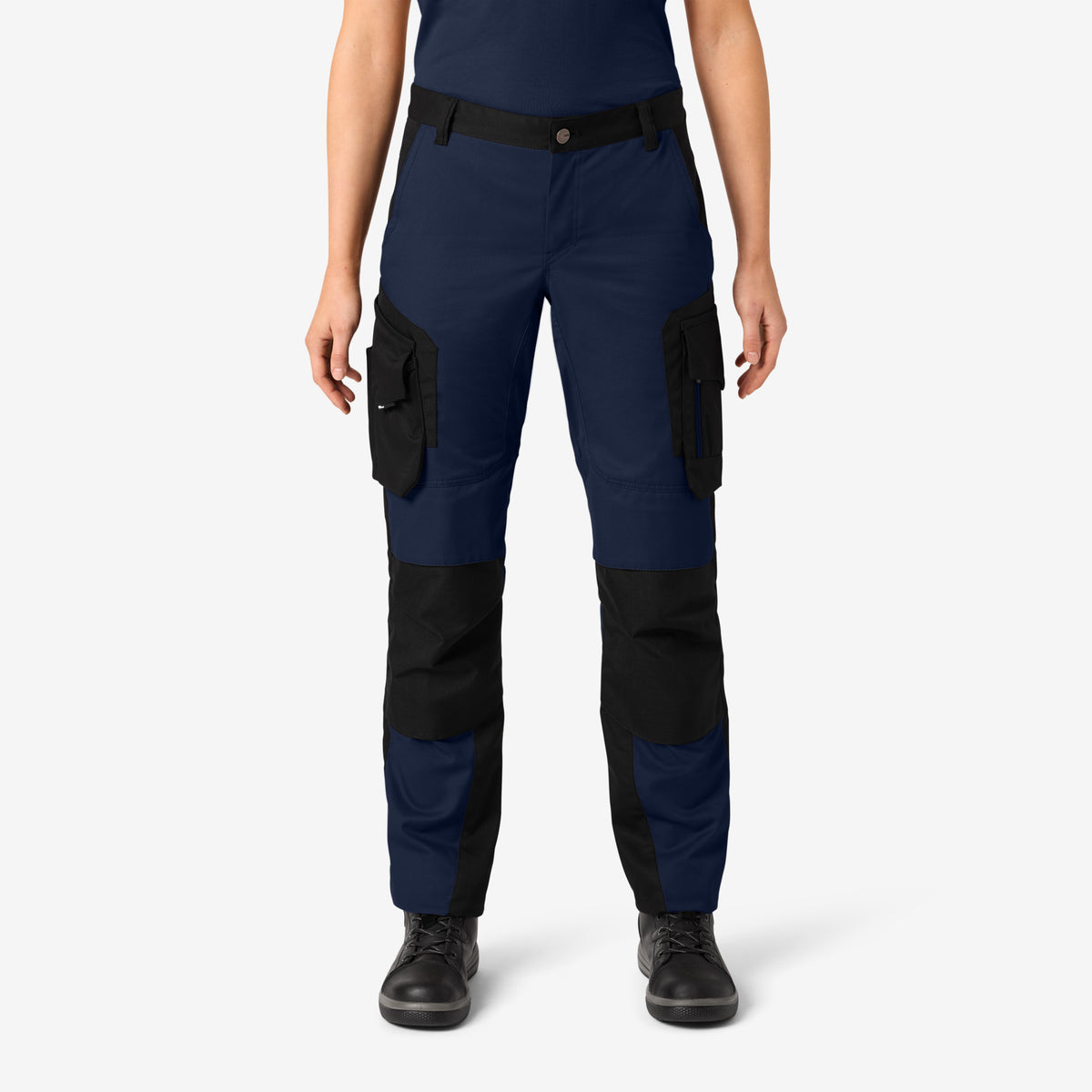 FHB Damen Arbeitshose Annette Marine/Schwarz 125610