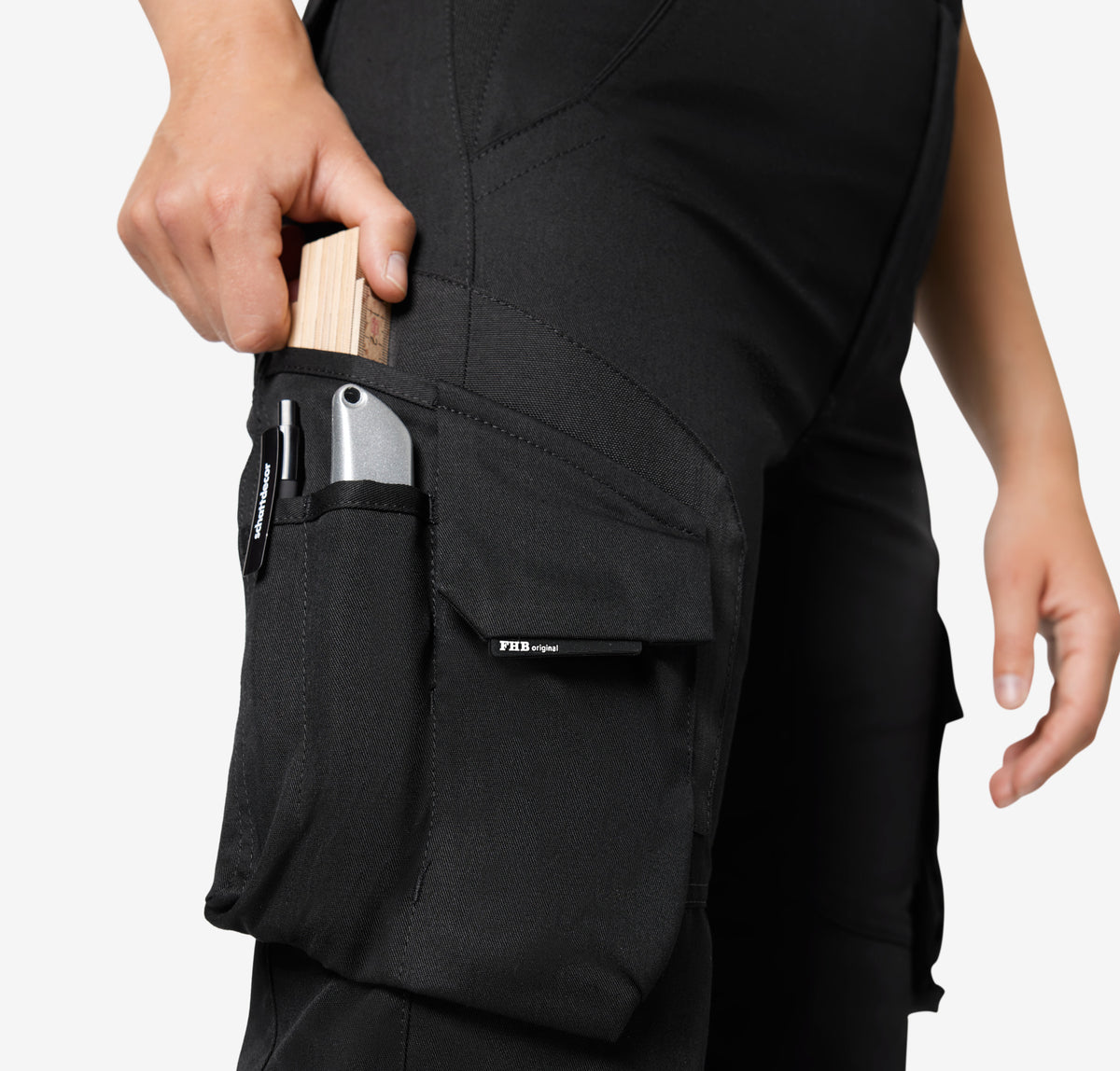 FHB Damen Arbeitshose Annette Schwarz 125610