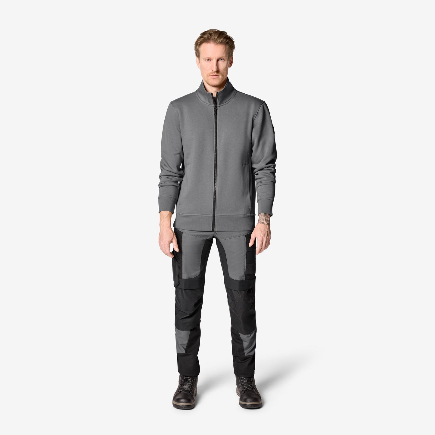 FHB Sweatjacke Eugen Grau 820135