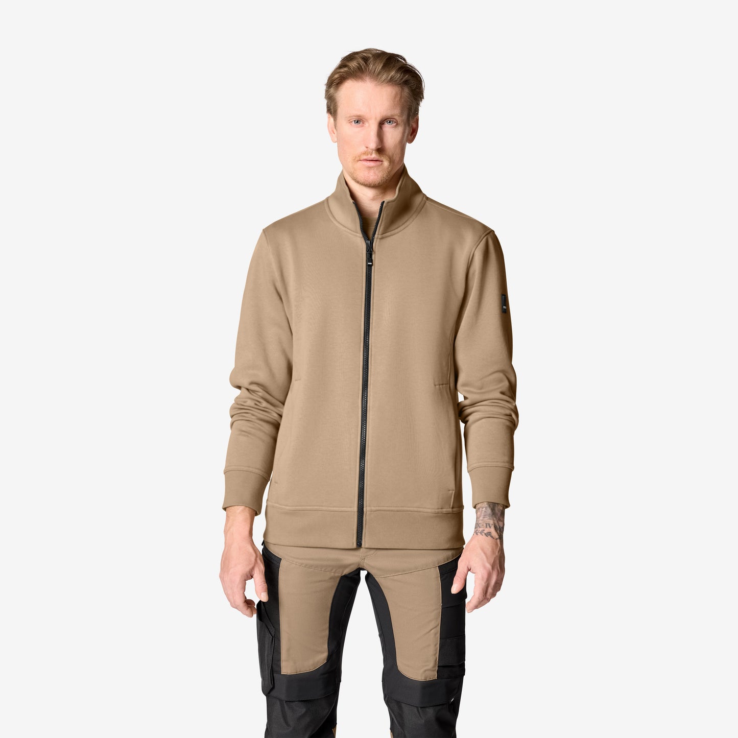 FHB Sweatjacke Eugen Beige 820135