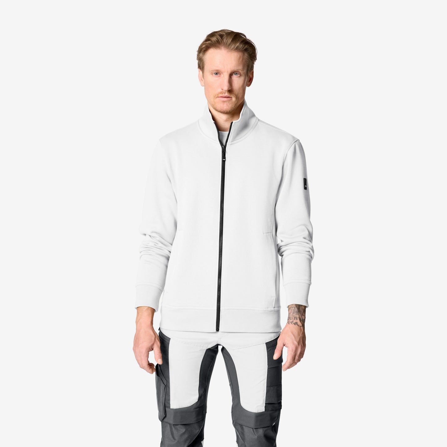 FHB Sweatjacke Eugen Weiß 820135
