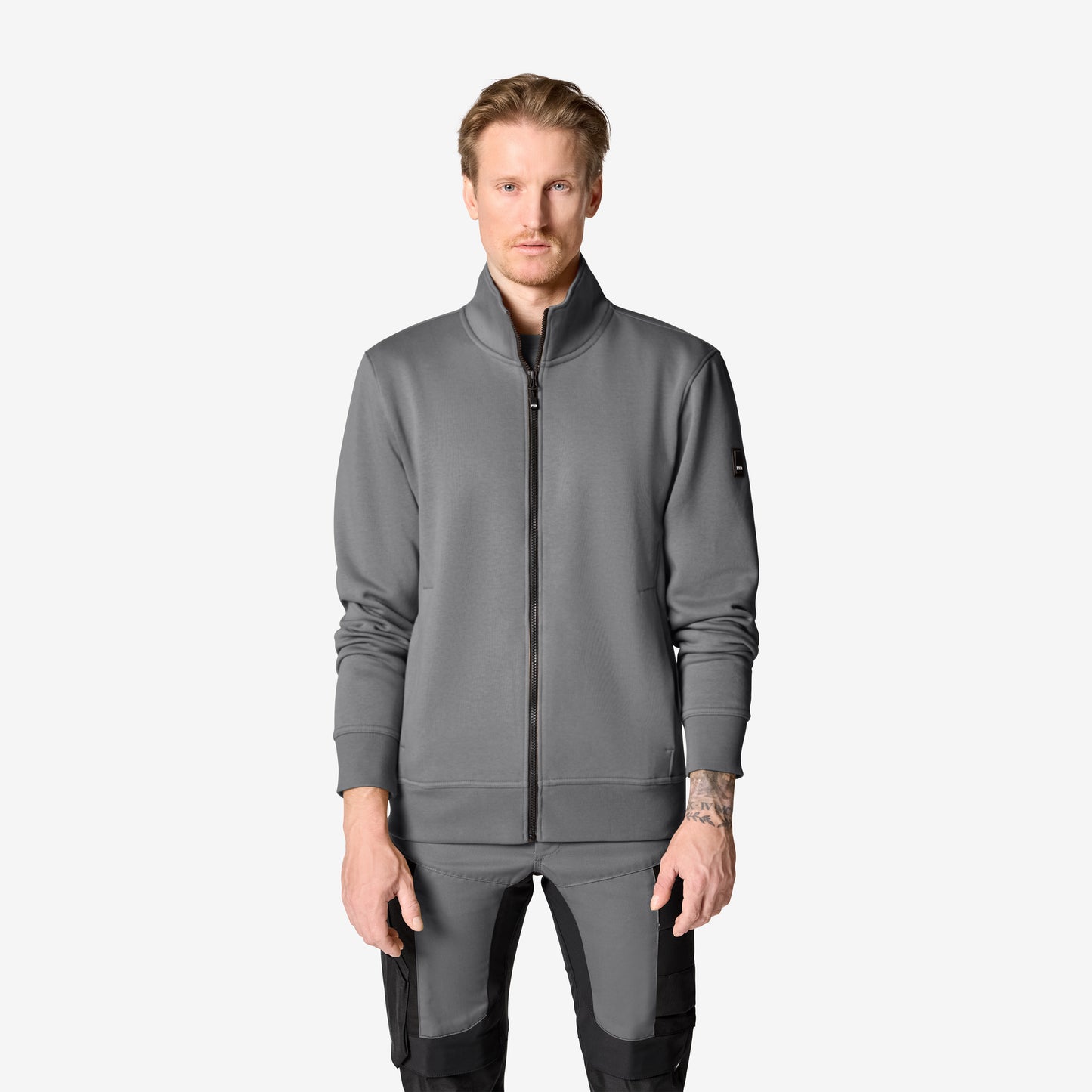 FHB Sweatjacke Eugen Grau 820135