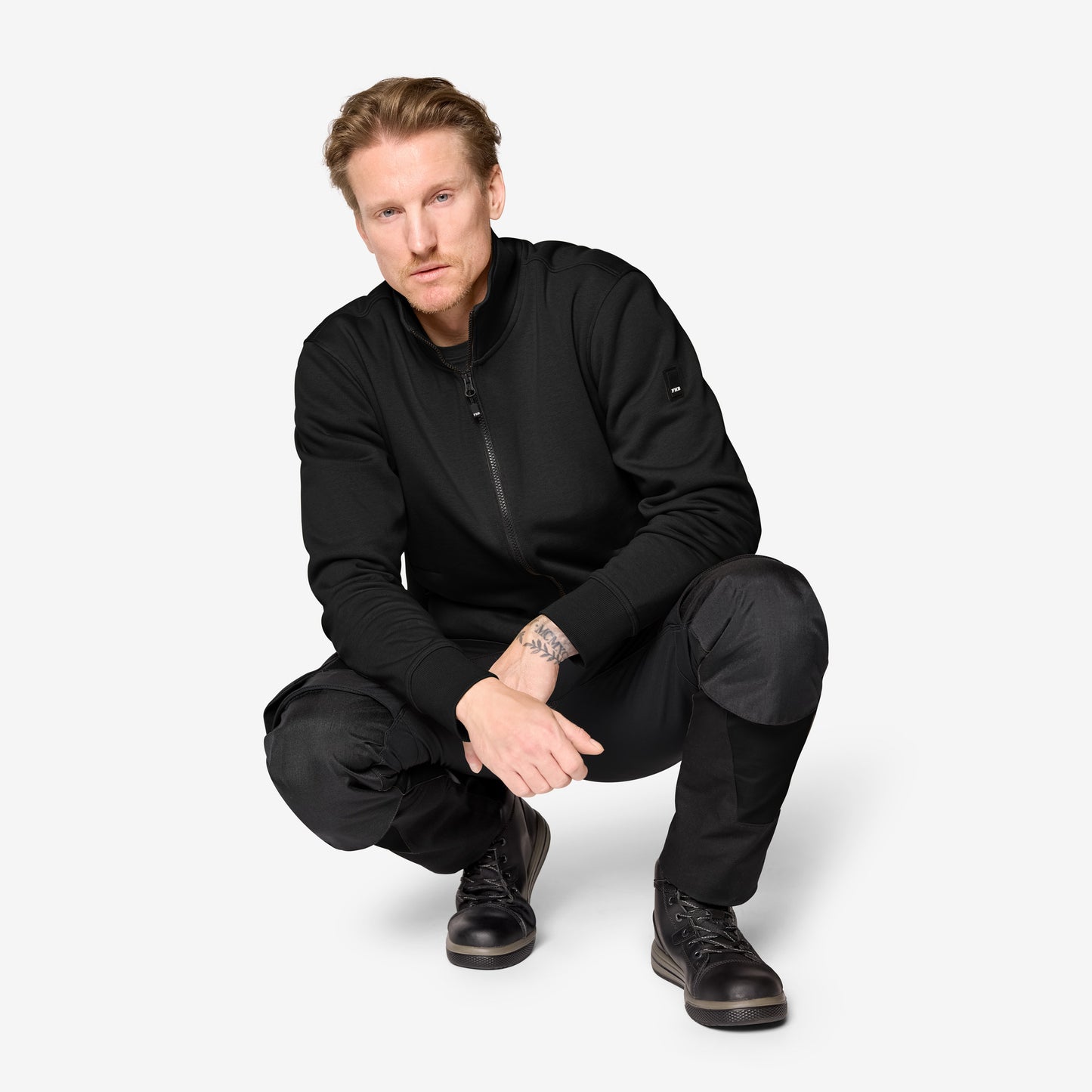 FHB Sweatjacke Eugen Schwarz 820135