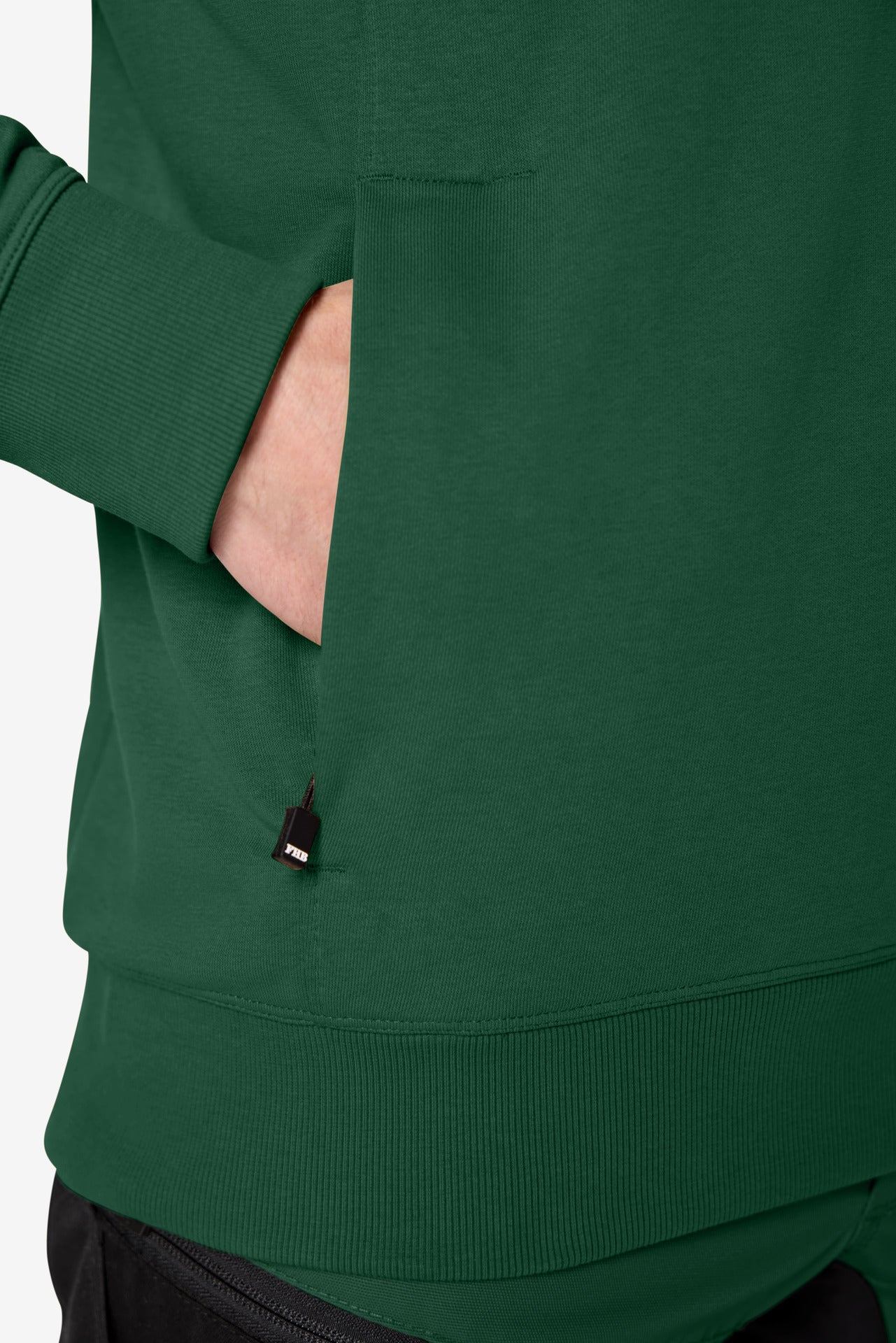 FHB Zip-Sweatshirt Troyer Kalle unisex Grün 821150