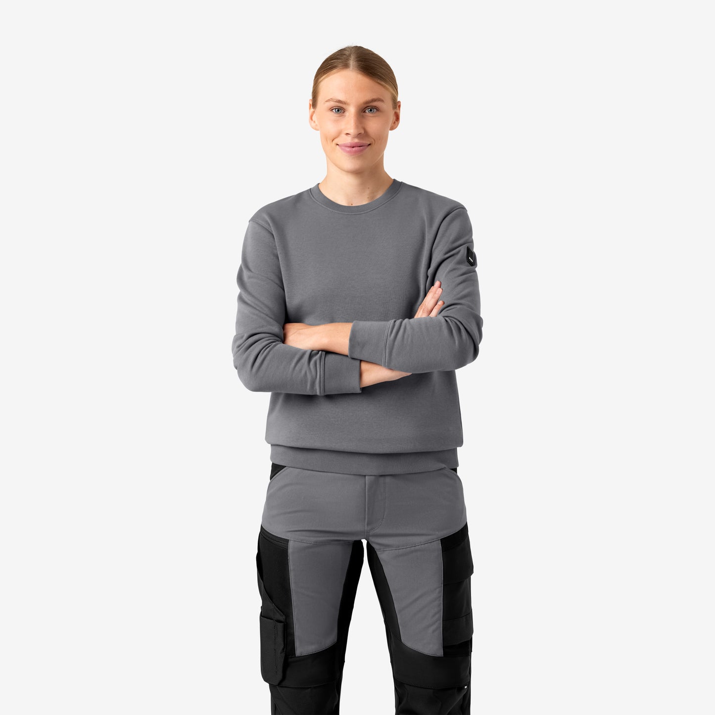 FHB Piet Sweatshirt unisex Grau 821140