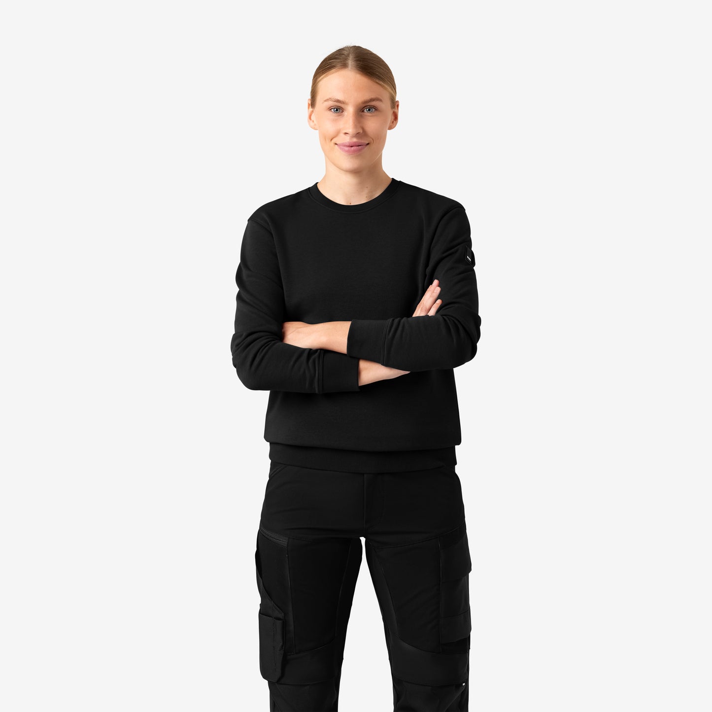 FHB Piet Sweatshirt unisex Schwarz 821140