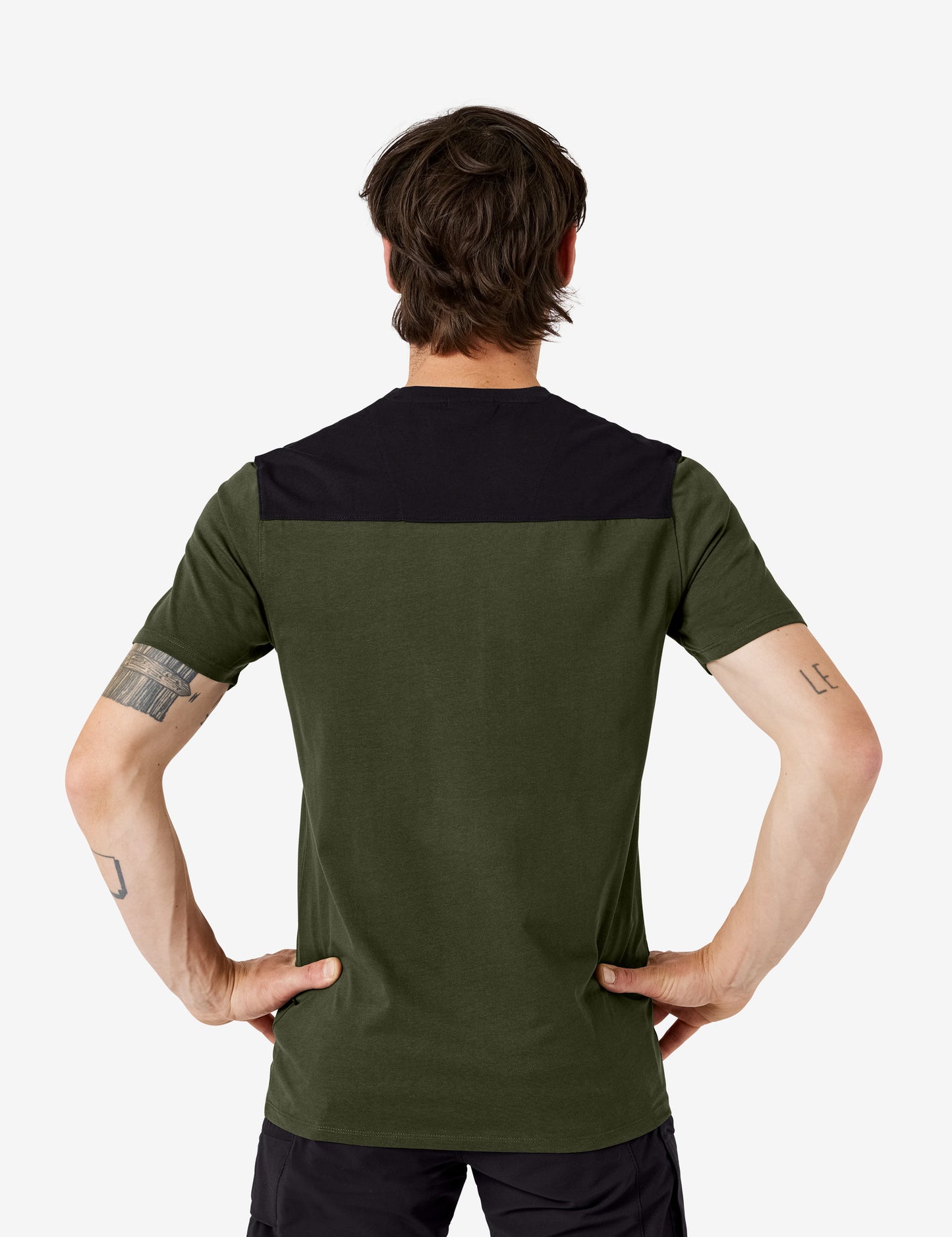 FHB Knut T-Shirt Oliv/Schwarz 822200