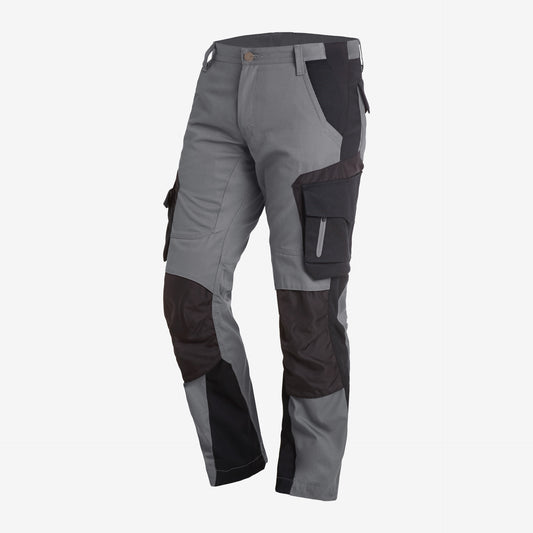 FHB Florian Arbeitshose Bundhose Grau/Schwarz 125100
