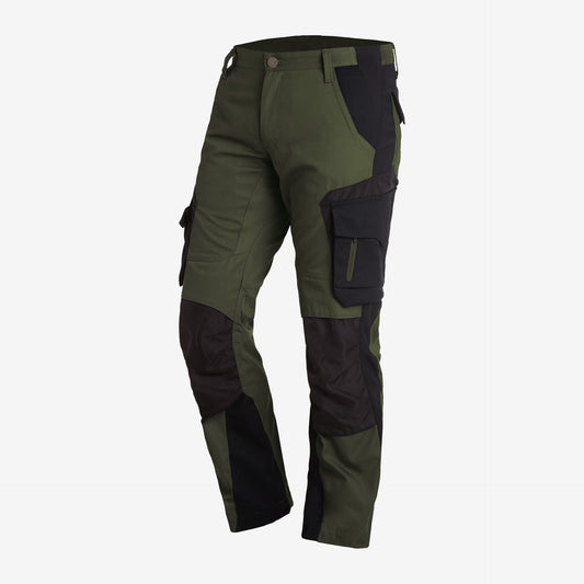 FHB Florian Arbeitshose Bundhose Oliv/Schwarz 125100