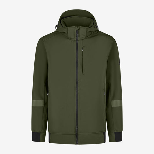 FHB Softshell Jacke Falko Arbeitsjacke Oliv 79301