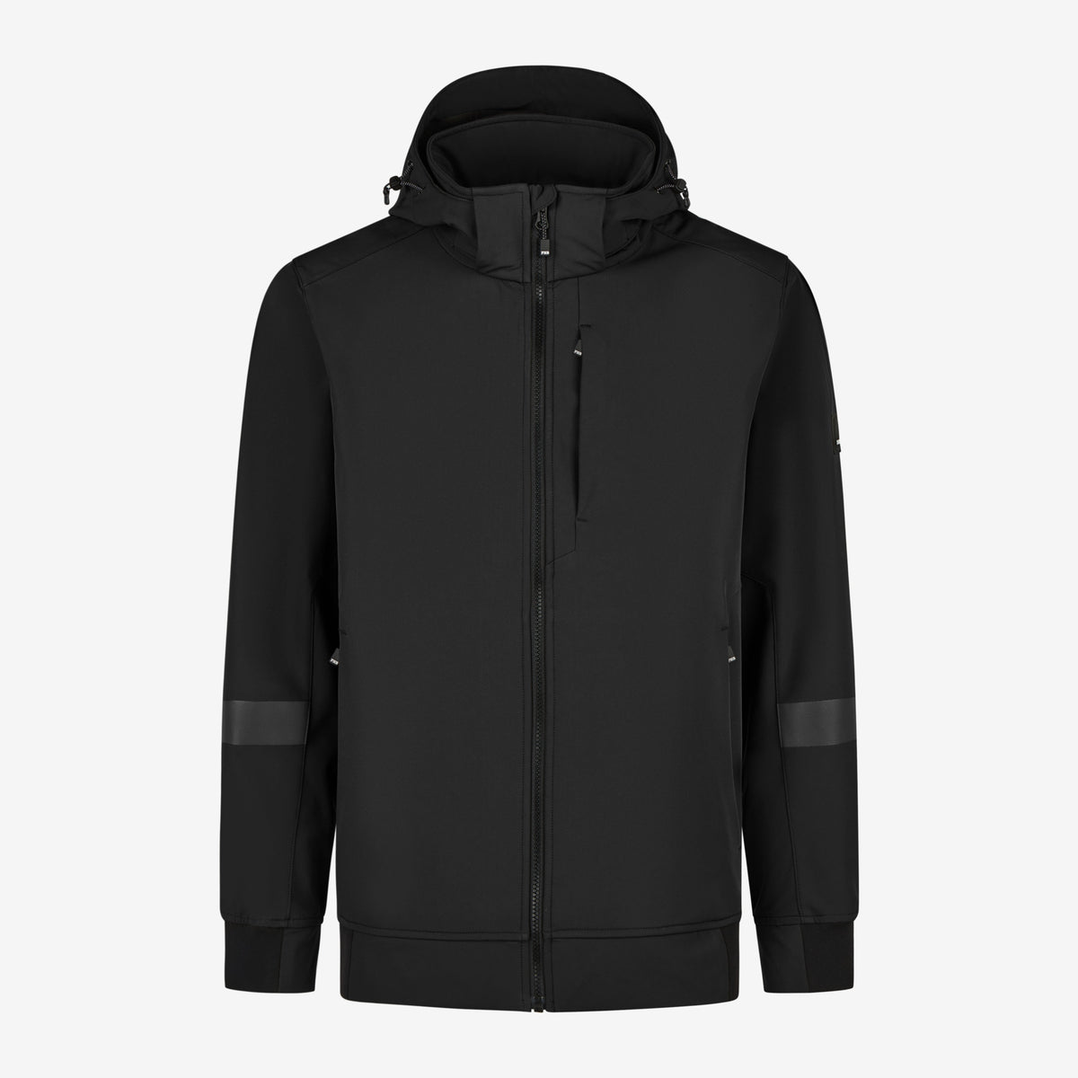 FHB Softshell Jacke Falko Arbeitsjacke Schwarz 79301