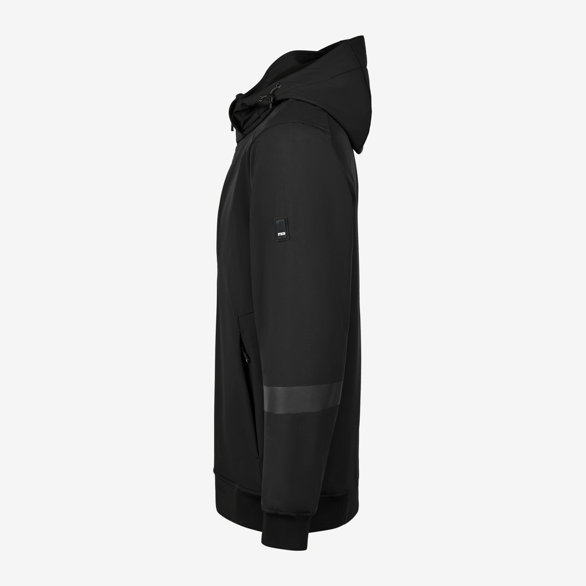 FHB Softshell Jacke Falko Arbeitsjacke Schwarz 79301