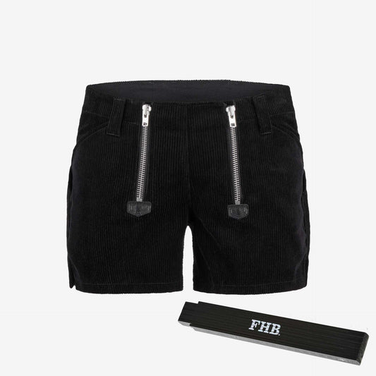FHB Ferdinand Zunft-Shorts Genuacord extra kurz 20031 + gratis FHB Zollstock Xaver