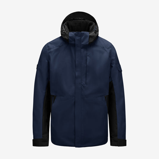 FHB Winterjacke Georg Primaloft Marine/Schwarz 80101