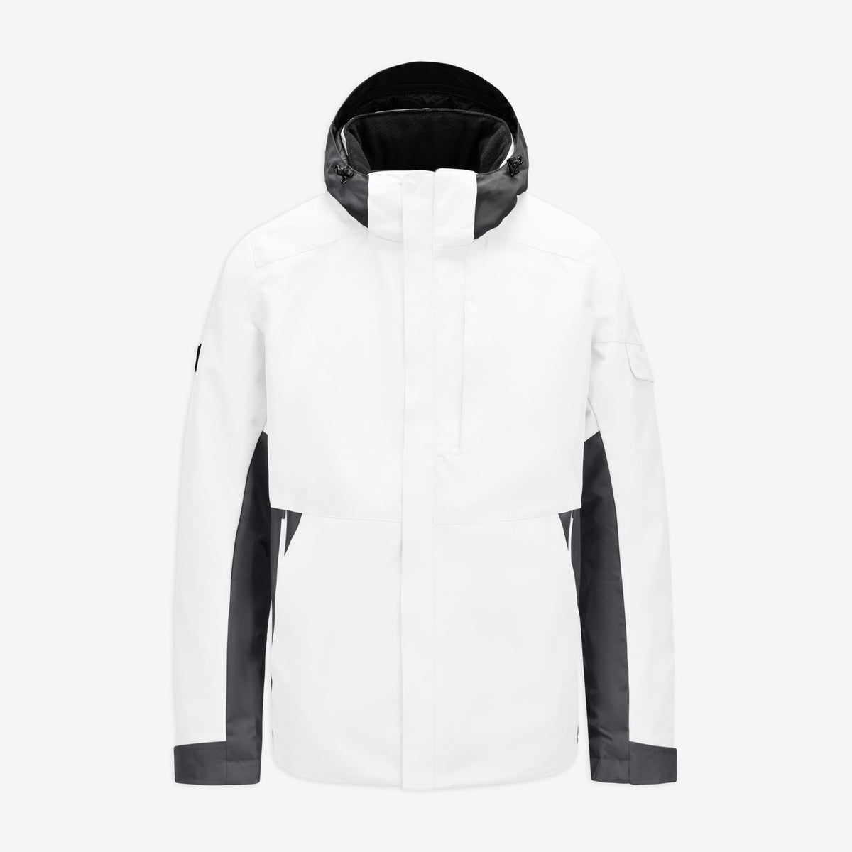 FHB Winterjacke Georg Primaloft Weiß/Anthrazit 80101