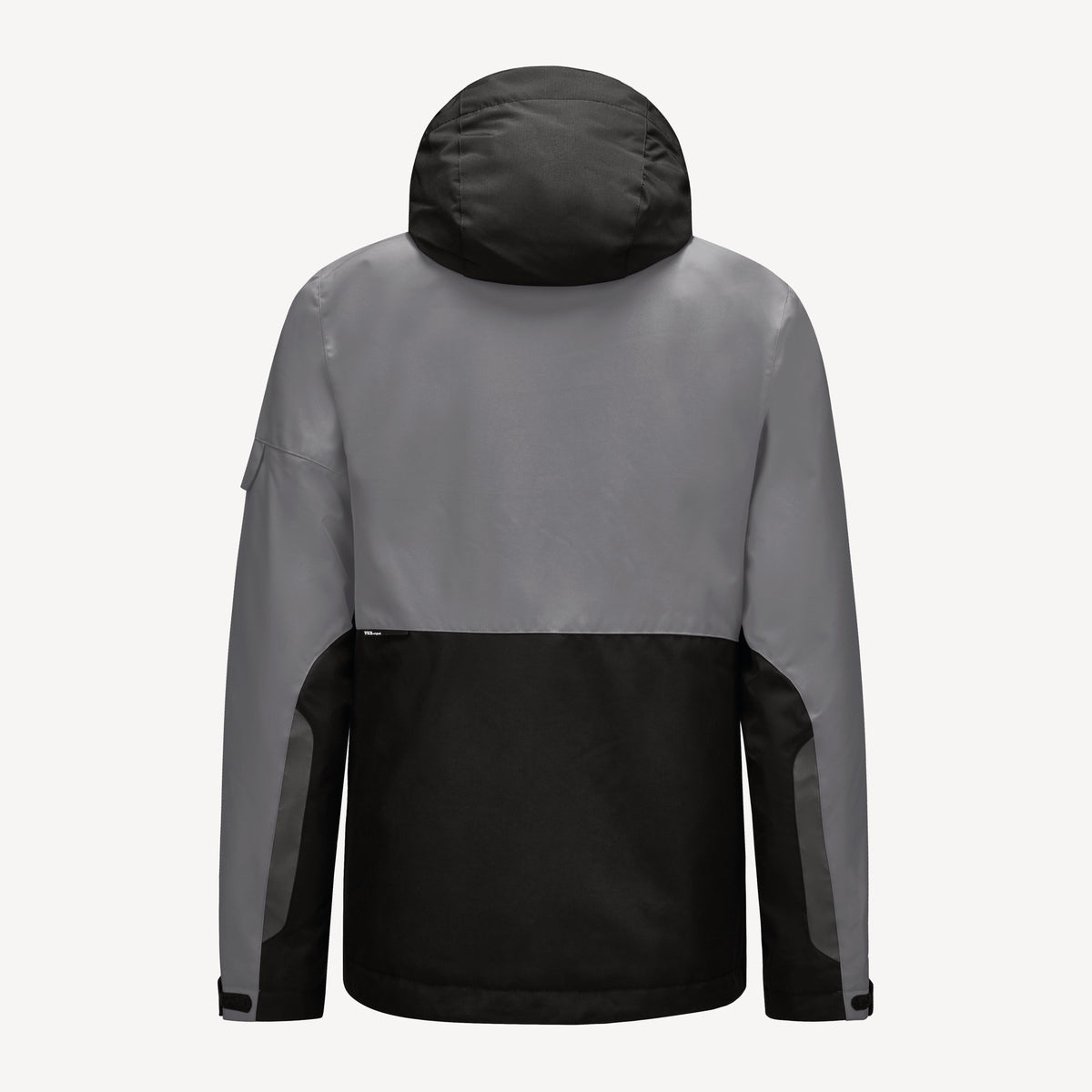 FHB Winterjacke Georg Primaloft Grau/Schwarz 80101