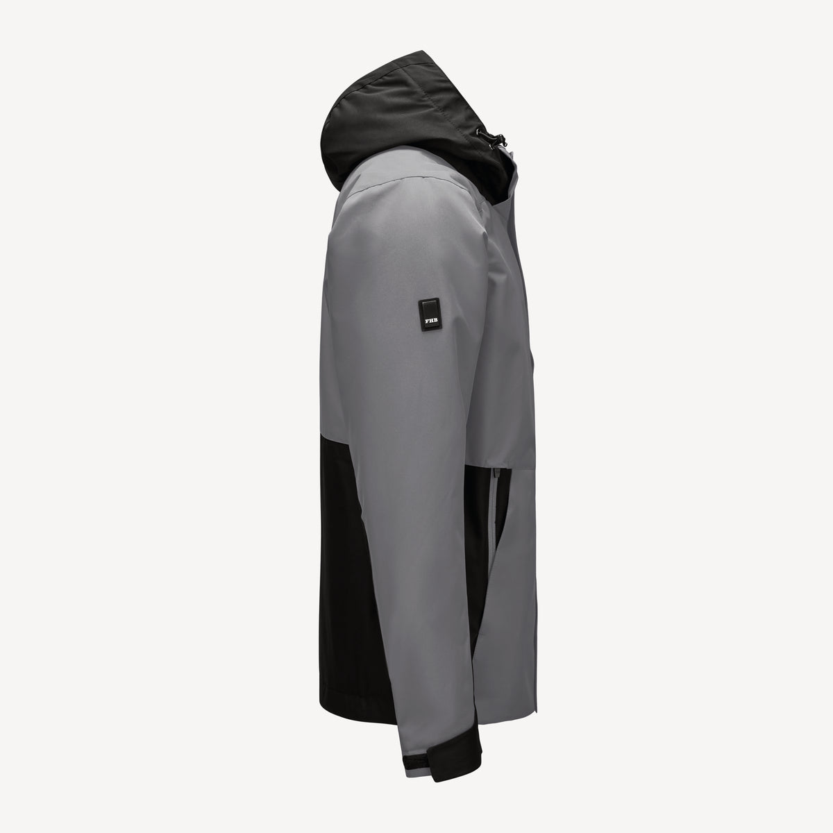 FHB Winterjacke Georg Primaloft Grau/Schwarz 80101