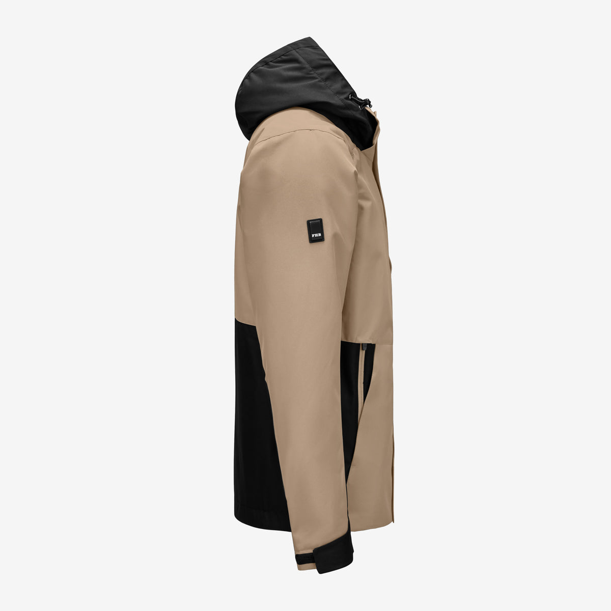 FHB Winterjacke Georg Primaloft Beige/Schwarz 80101