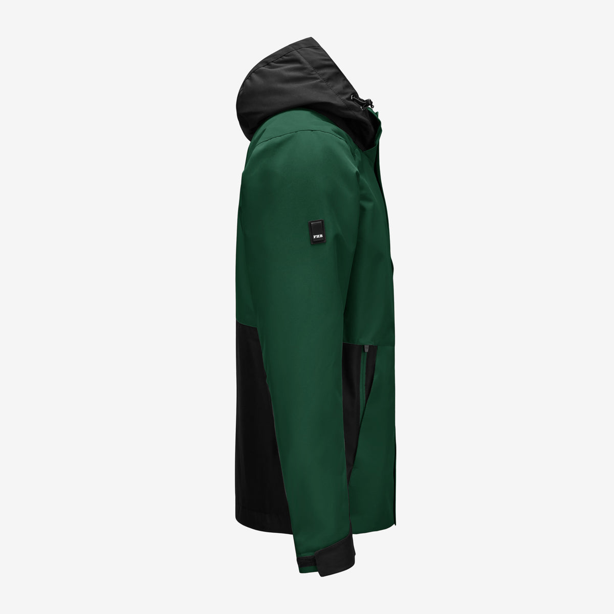 FHB Winterjacke Georg Primaloft Grün/Schwarz 80101