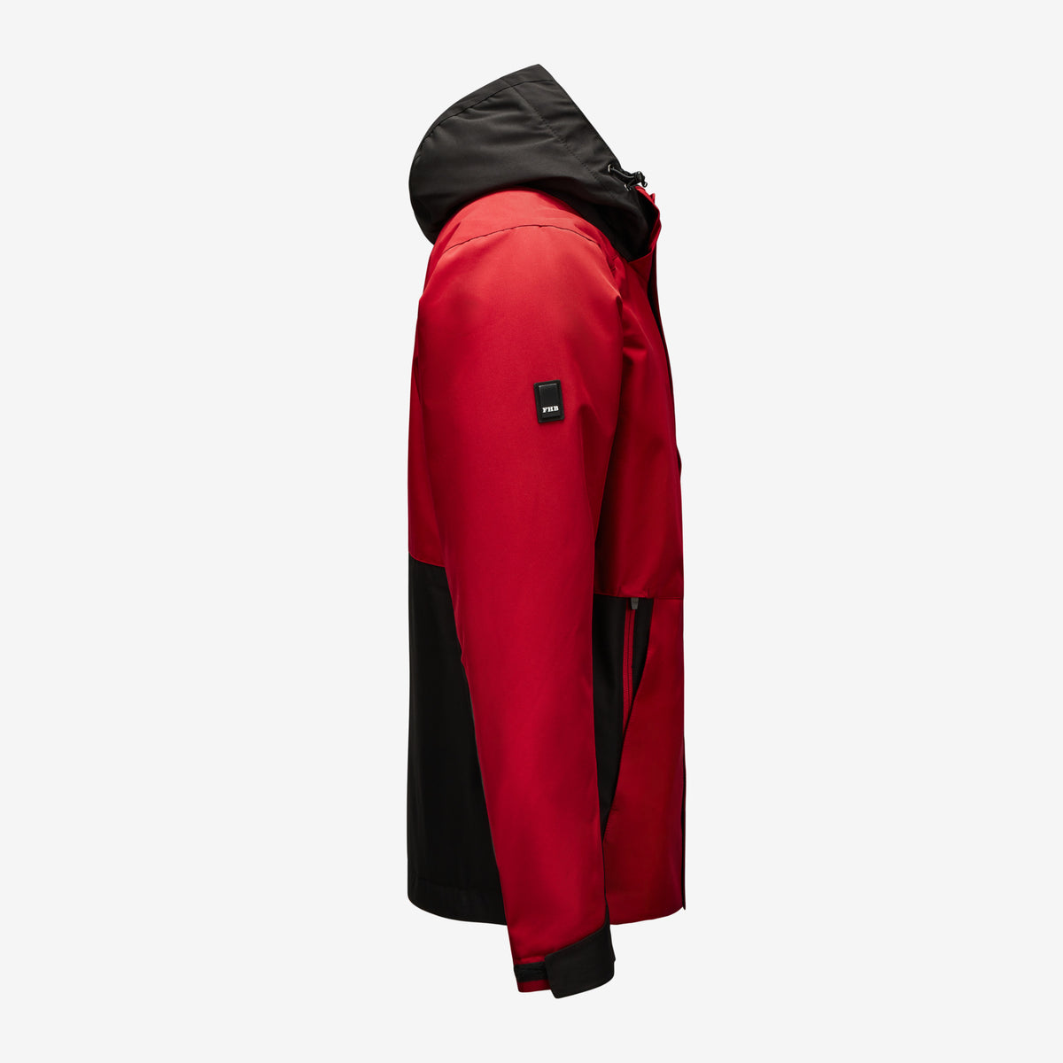 FHB Winterjacke Georg Primaloft Rot/Schwarz 80101