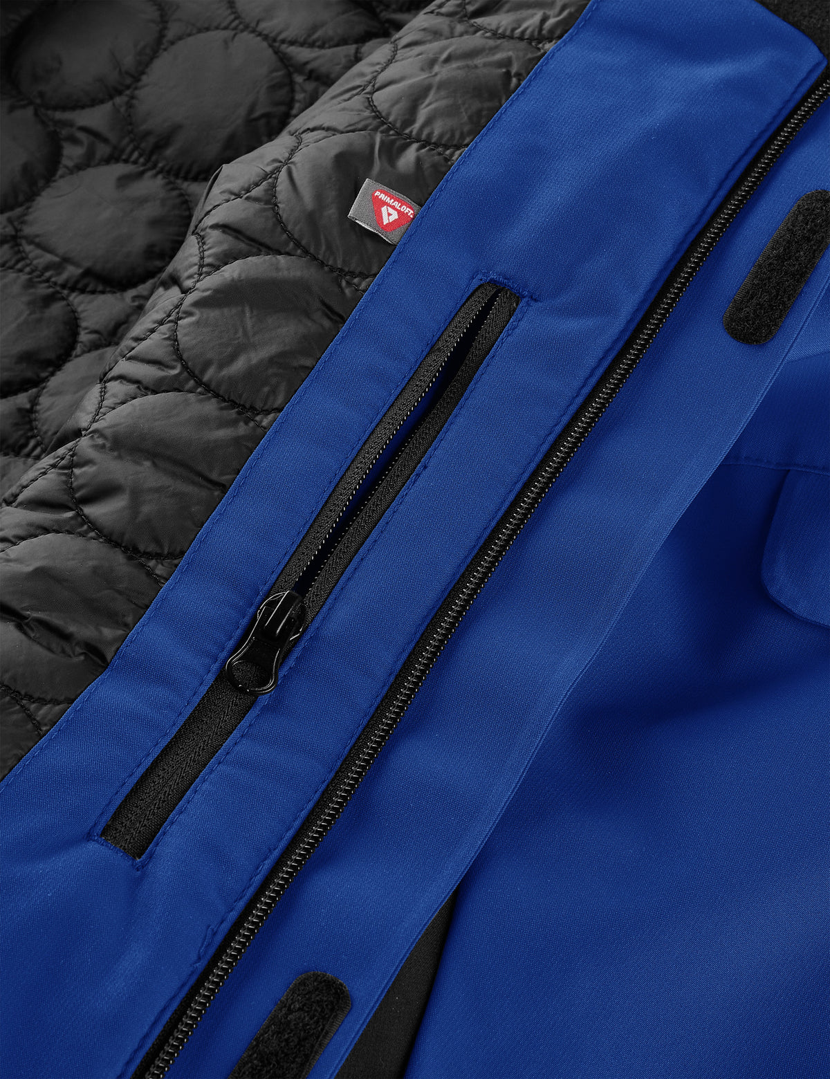 FHB Winterjacke Georg Primaloft Royalblau/Schwarz 80101