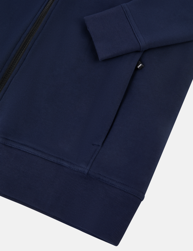 FHB Sweatjacke mit warmem Teddyfutter Hajo Marine 820140