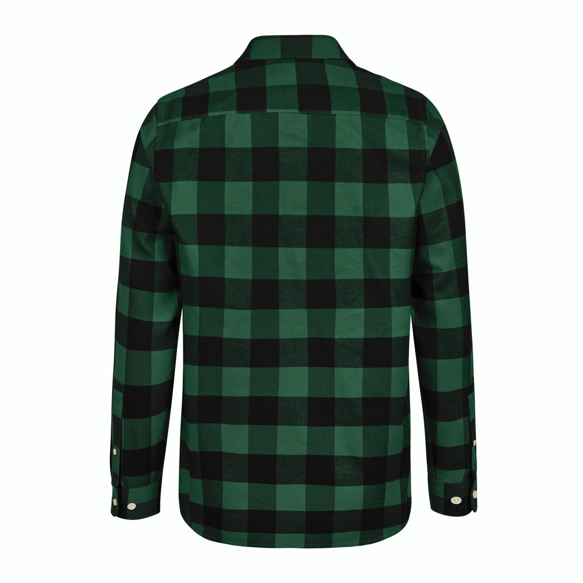 FHB Arbeitshemd Flannelhemd Horst Grün/Schwarz 90522