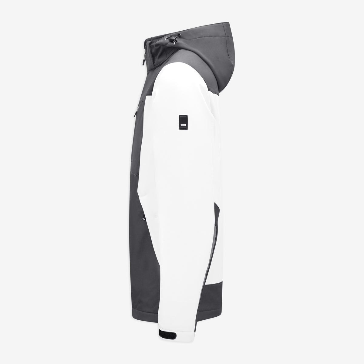 FHB Softshelljacke Jannik Allwetterjacke Weiß/Anthrazit 79105