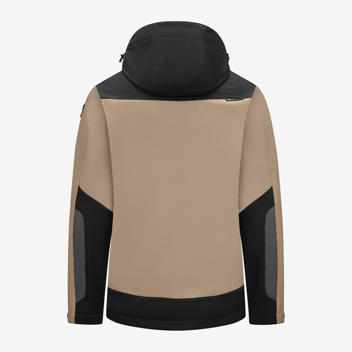 FHB Softshelljacke Jannik Allwetterjacke Beige/Schwarz 79105