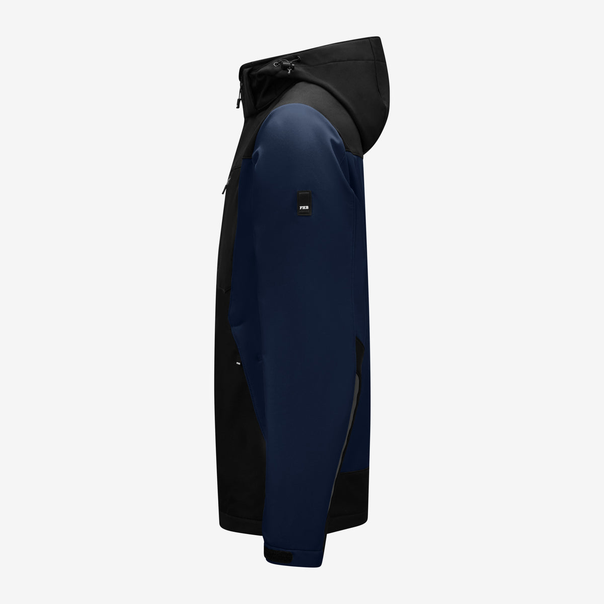 FHB Softshelljacke Jannik Allwetterjacke Marine/Schwarz 79105