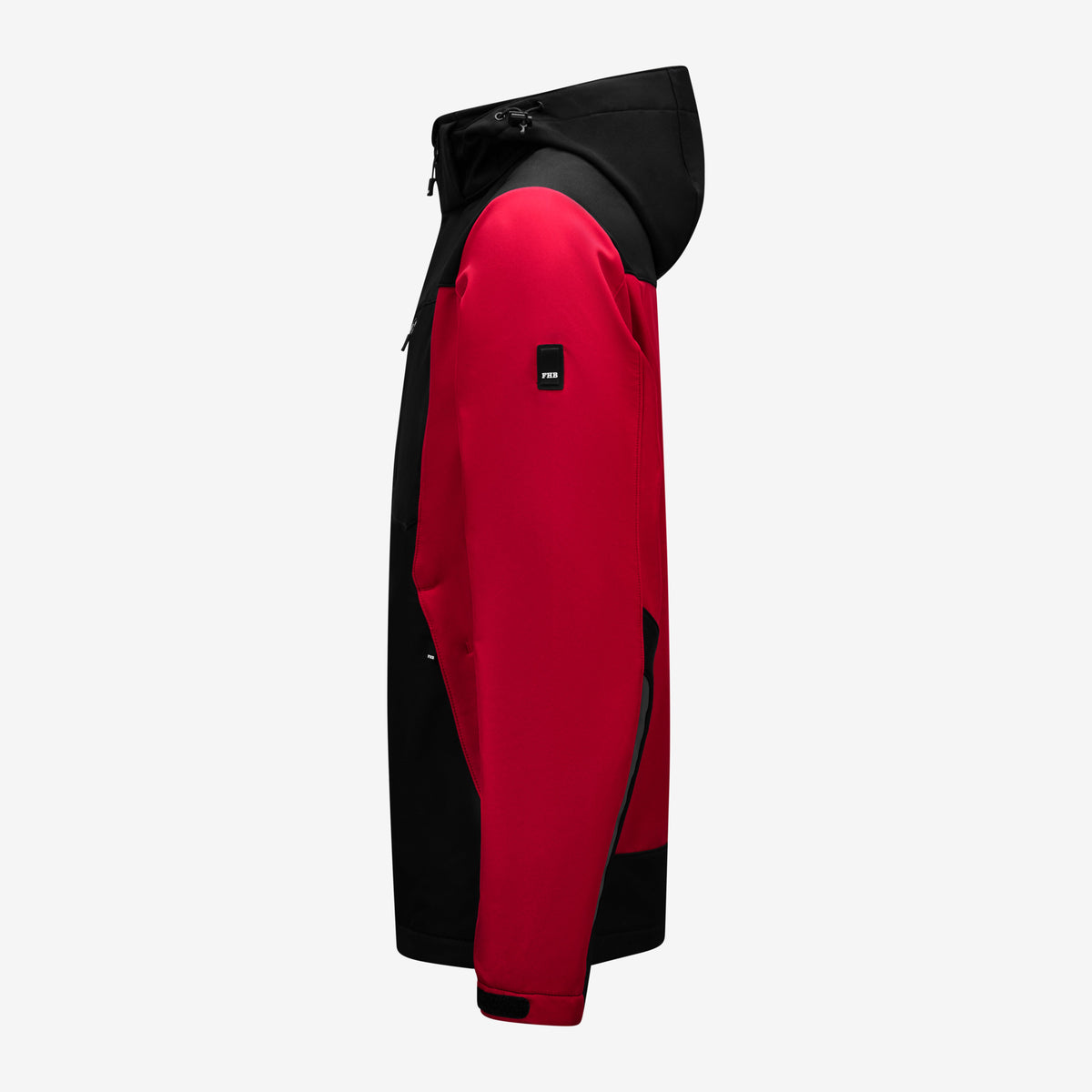 FHB Softshelljacke Jannik Allwetterjacke Rot/Schwarz 79105