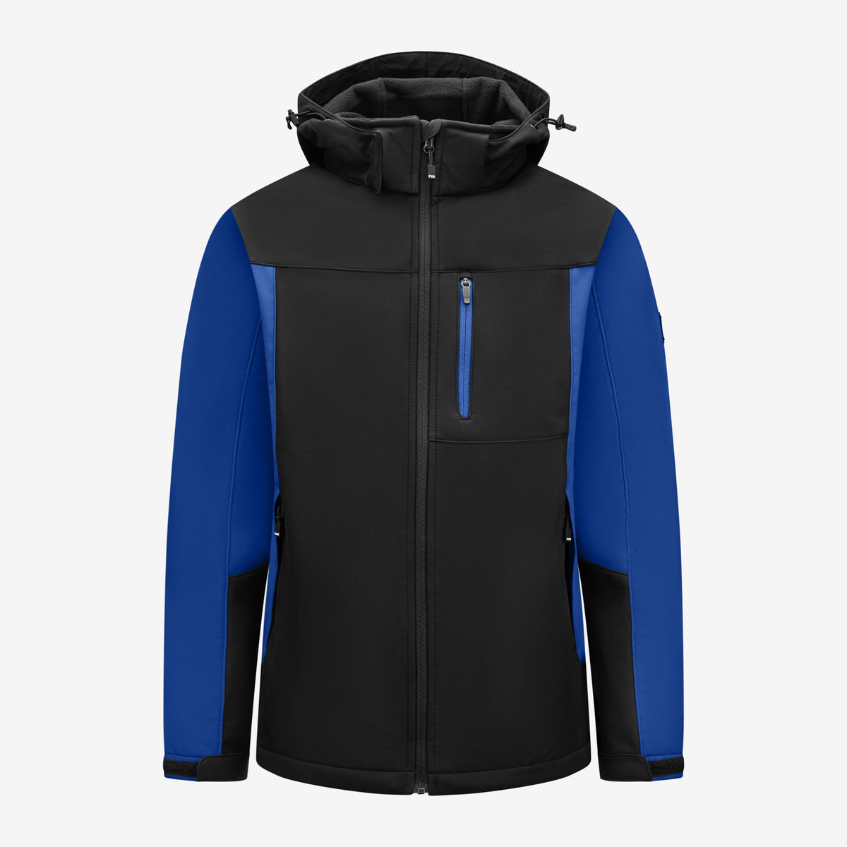 FHB Softshelljacke Jannik Allwetterjacke Royalblau/Schwarz 79105