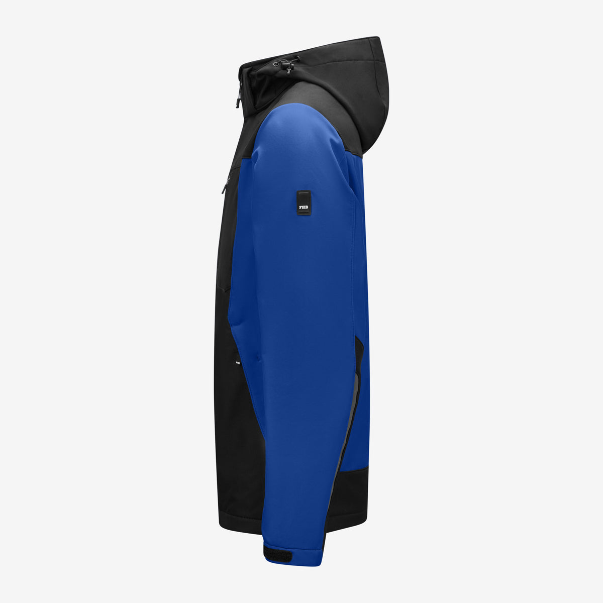 FHB Softshelljacke Jannik Allwetterjacke Royalblau/Schwarz 79105
