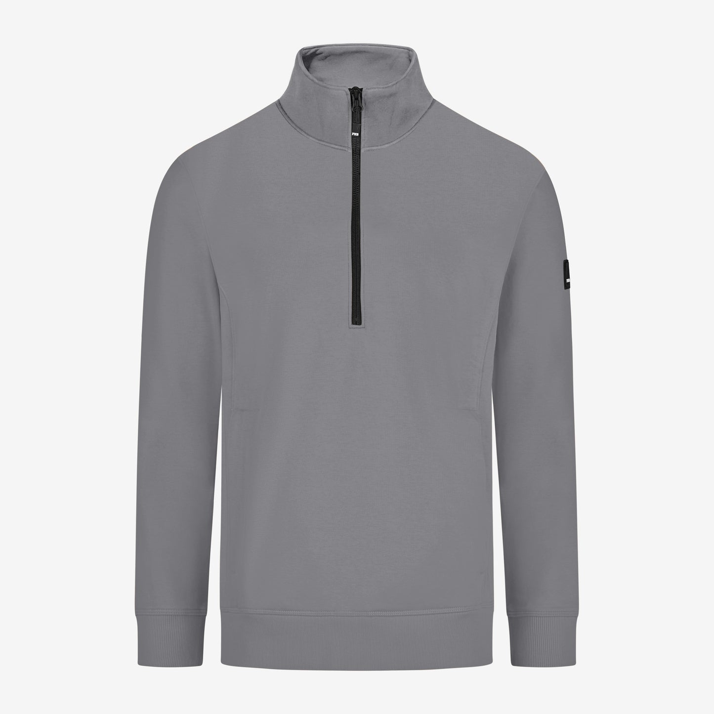 FHB Zip-Sweatshirt Troyer Kalle unisex Grau 821150