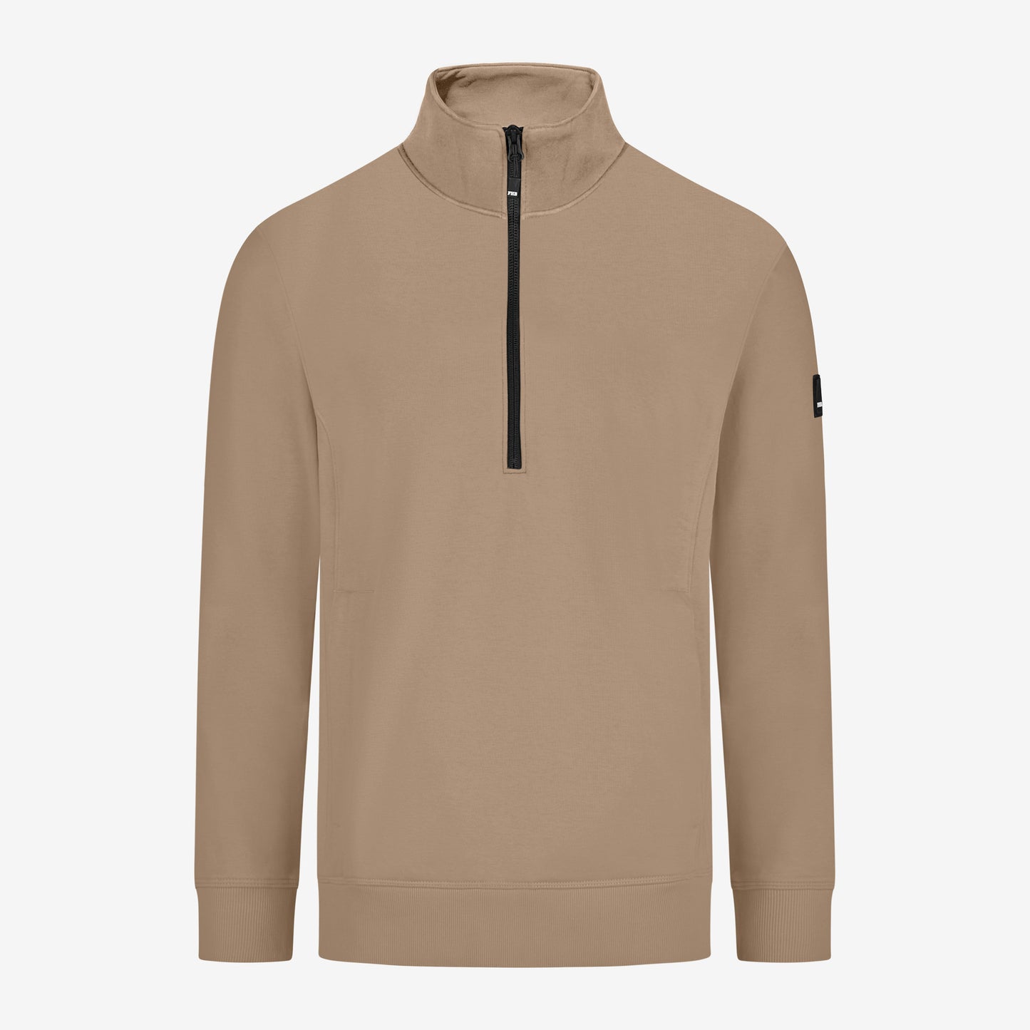 FHB Zip-Sweatshirt Troyer Kalle unisex Beige 821150