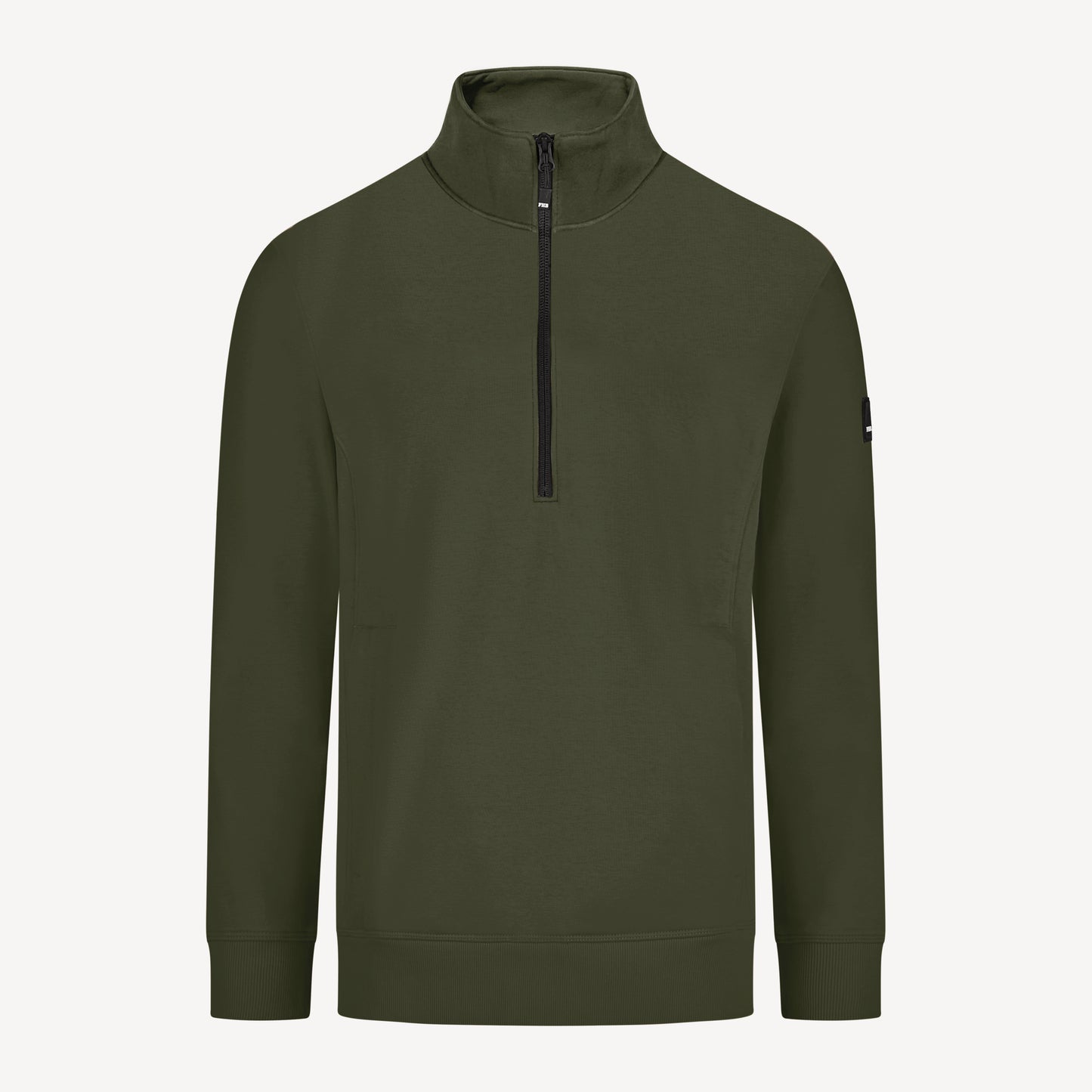 FHB Zip-Sweatshirt Troyer Kalle unisex Oliv 821150
