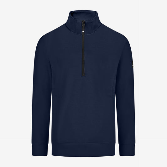 FHB Zip-Sweatshirt Troyer Kalle unisex Marine 821150